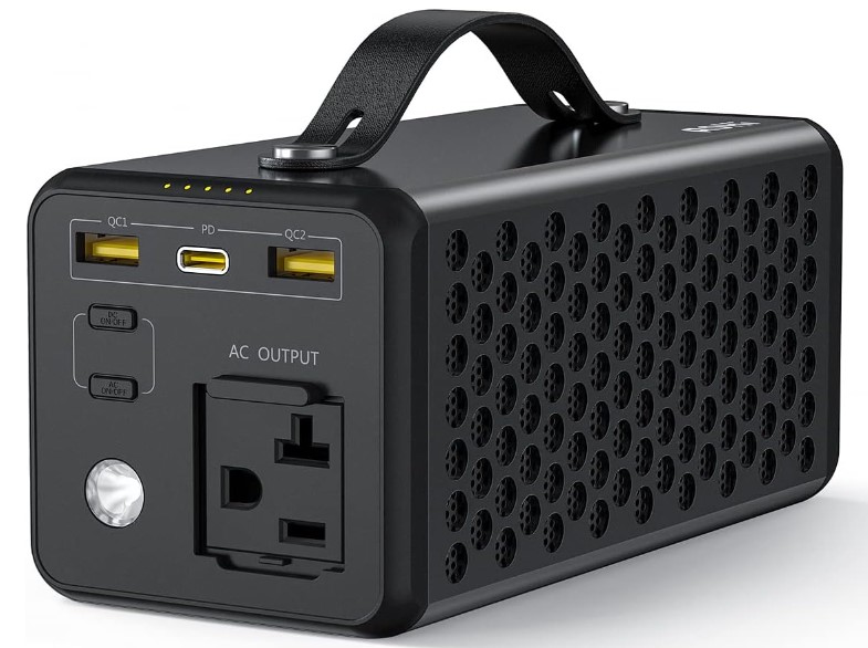 NEW Listing! FREE Shipping! AOHI Portable Power Station Power Bank w/AC Outlet 150W Magcube 96.48Wh/26800mAh