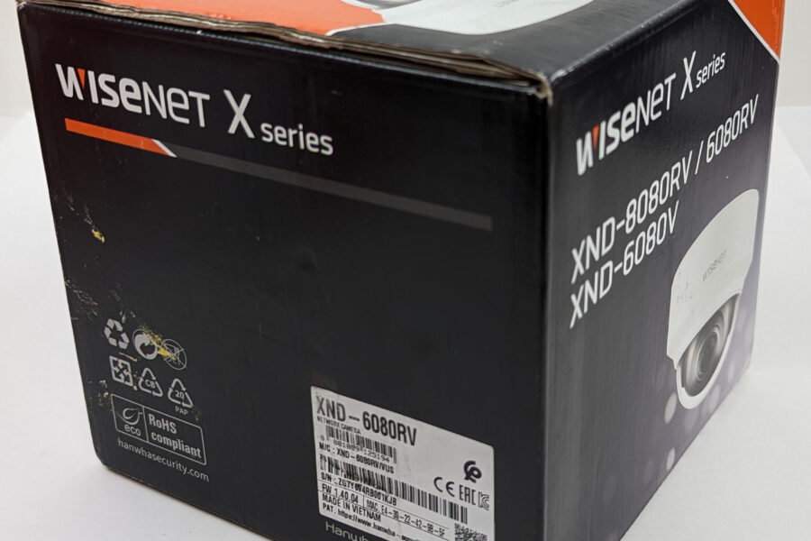 NEW Listing! FREE Shipping! Hanwha Techwin XND-6080RV Wisenet 2MP Network Dome Camera w/Night Vision NEW