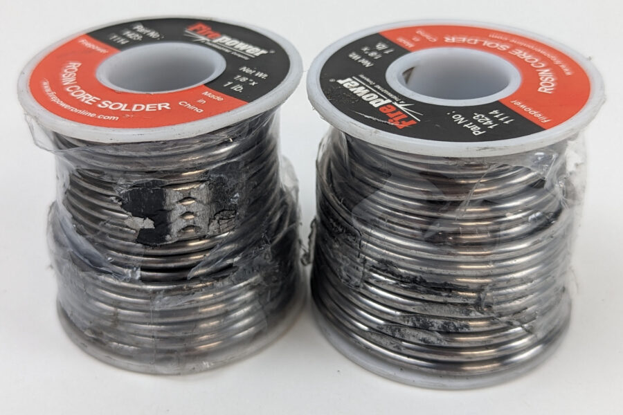 NEW Listing! FREE Shipping! 2lbs Firepower Rosin Core Solder 40/60 .125inch 3.175mm Diameter 1423-1114