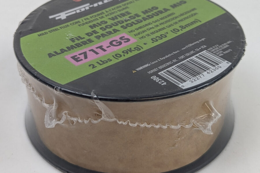 NEW Listing! FREE Shipping! Forney MIG Welding Wire E71T-GS 42300 .030″ .8mm Dia. Mild Steel Flux Core 2lbs