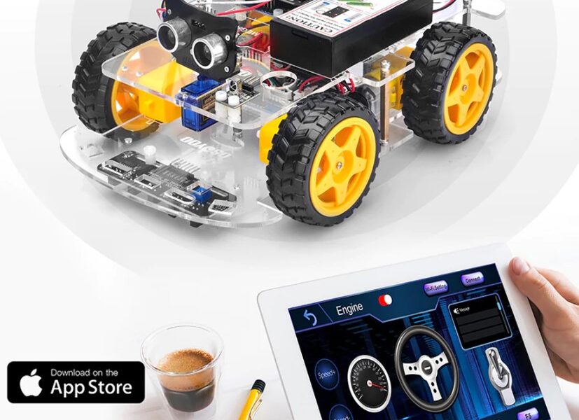 NEW Listing! FREE Shipping! OSOYOO Robot Car Starter Kit V2.1 Smart IOT Arduino Learning STEM 2019012400 NEW