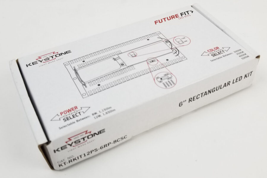NEW Listing! FREE Shipping! Keystone KT-RKIT12PS-6RP-8CSC Future Fit Retro 6″ LED Kit Power/Color Select NEW