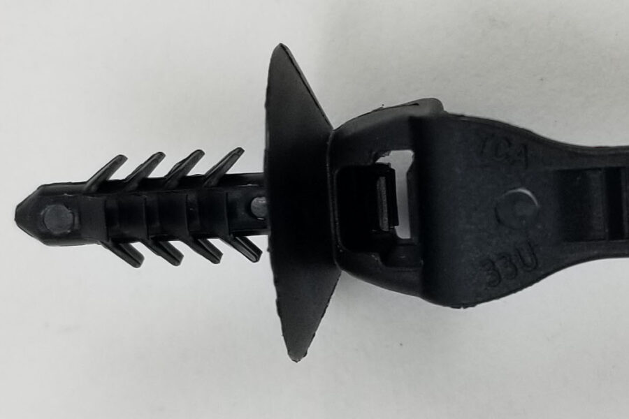 NEW Listing! FREE Shipping! Fir Tree Mount Cable Ties 8″ Black HellermannTyton 50lb 157-00112 500pcs NEW