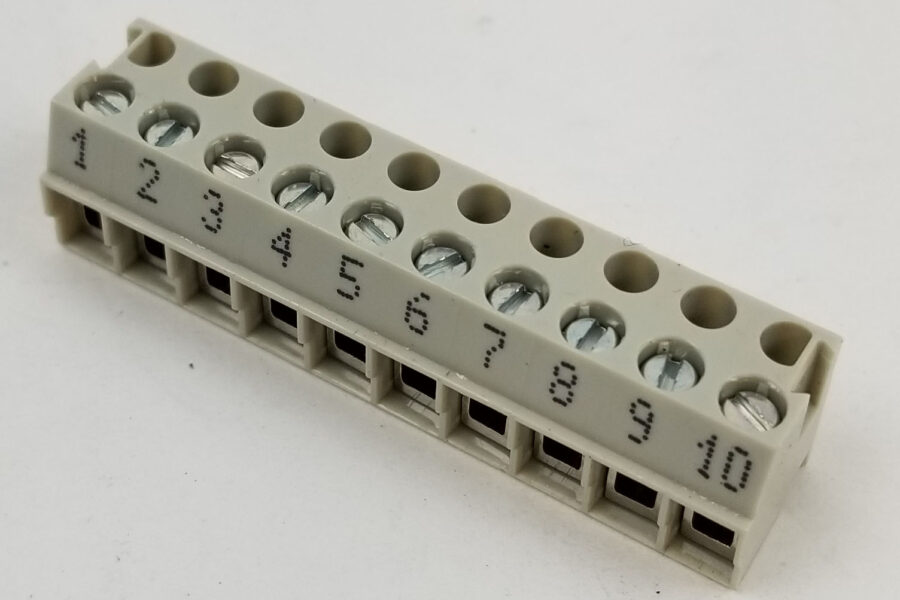 NEW Listing! FREE Shipping! 50 Wieland Terminal Block 10 Position Pluggable 5mm 22-12 AWG 25.600.3053.0 NEW