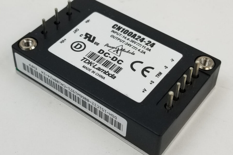 NEW Listing! FREE Shipping! TDK-Lambda CN100A24-24 DC/DC Converter Input:14.4-36V Output:24V 4.2A 100W NEW