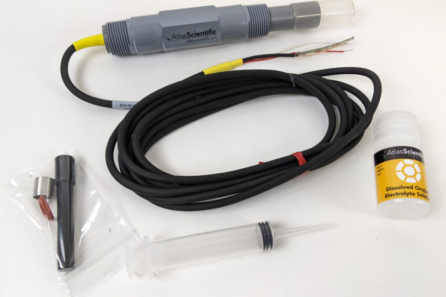 NEW Listing! FREE Shipping! Atlas Scientific Industrial Dissolved Oxygen Probe w/Temp Sensor ENV-50-DOX NEW