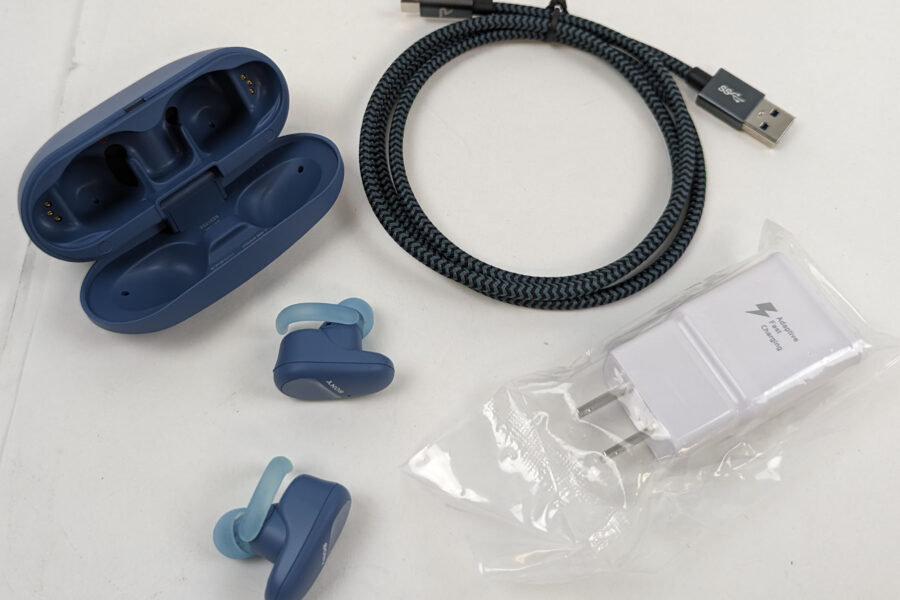 NEW Listing! FREE Shipping! Sony WF-SP800N True Wireless Bluetooth Noise Cancelling In-Ear Headphones Blue