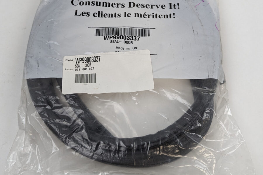 NEW Listing! FREE Shipping! Genuine OEM Whirlpool WP99003337 Dishwasher Door Seal Made in USA NEW