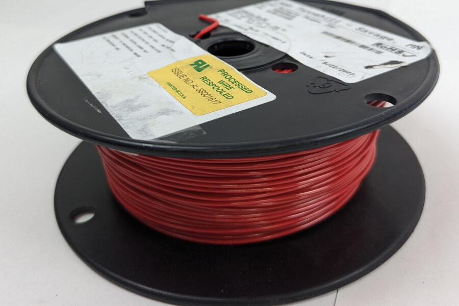 NEW Listing! FREE Shipping! 500ft PTFE 18AWG Hook-Up Wire High Temp 200C Red ST0018-28 M16878/4 UL1213 NEW