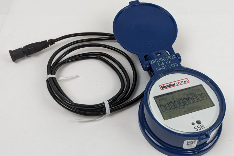 NEW Listing! FREE Shipping! Mueller Systems SSR3N-435 Flow Meter Solid State Register SSR 5′ NICOR NEW