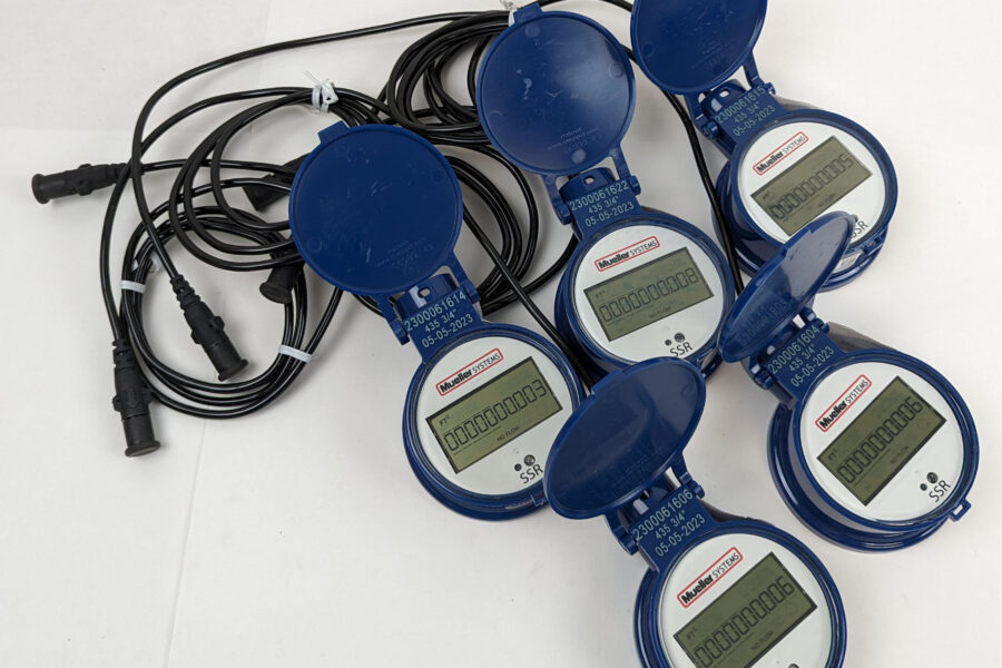 NEW Listing! FREE Shipping! 5 Mueller Systems SSR3N-435 Flow Meter Solid State Register SSR 5′ NICOR NEW