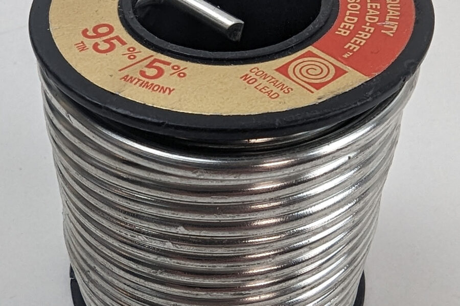 NEW Listing! FREE Shipping! 1lb Canfield Quality Lead Free Solder 95/5 .125inch Diameter Solid Made in USA