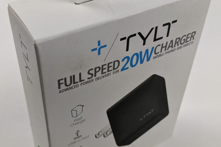 NEW Listing! FREE Shipping! USB-C TYLT Charger 20W Full Speed Wall Charger Foldable 4834P NEW