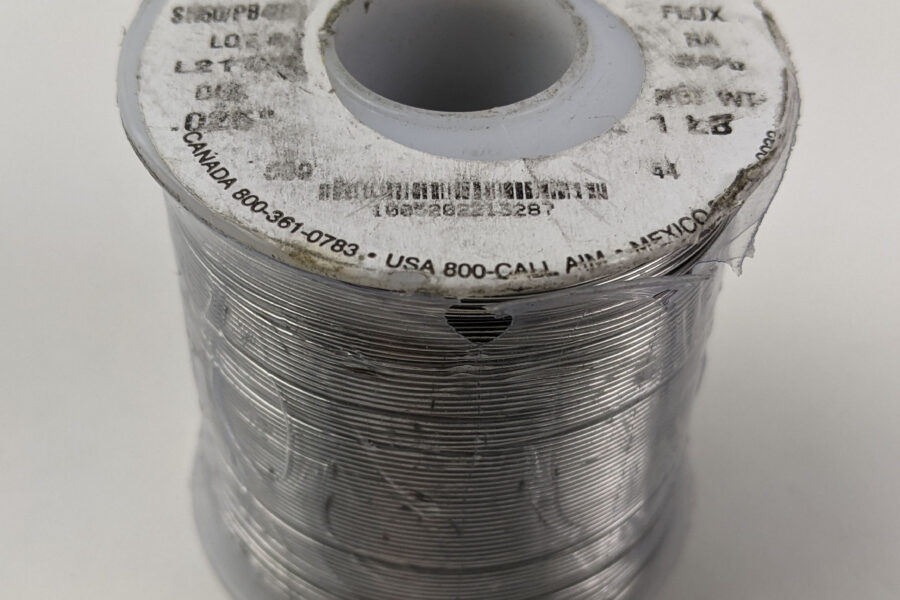 NEW Listing! FREE Shipping! 1lb 60/40 13287 AIM Solder .025″ .64mm Diameter Rosin Activated RA 3% Flux
