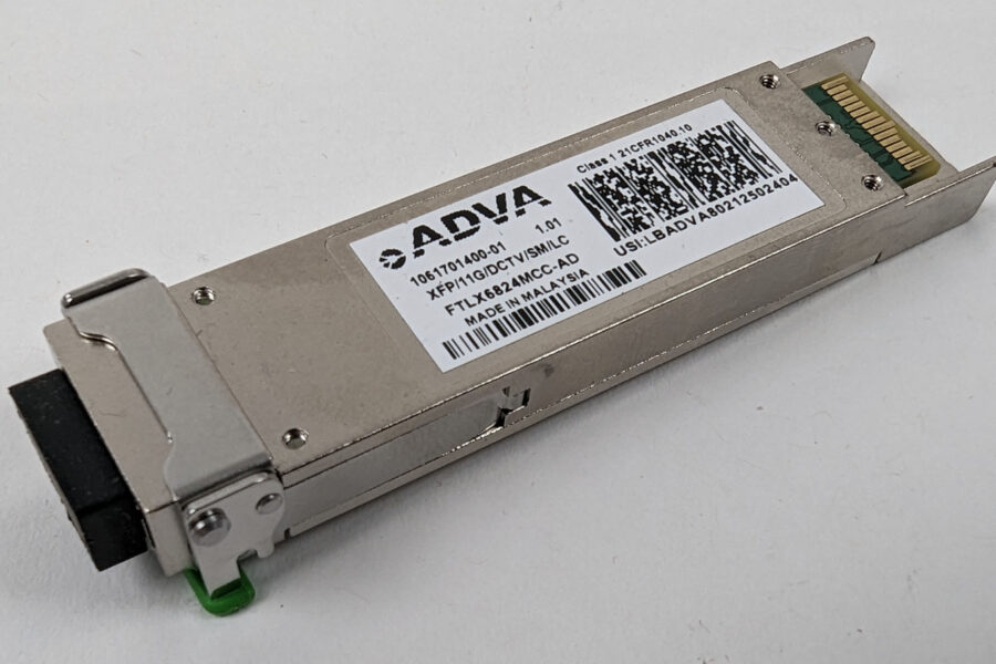 NEW Listing! FREE Shipping! FTLX6824MCC-AD Optical Transceiver Gen2 DWDM Tunable C-Band XFP ADVA 10G NEW