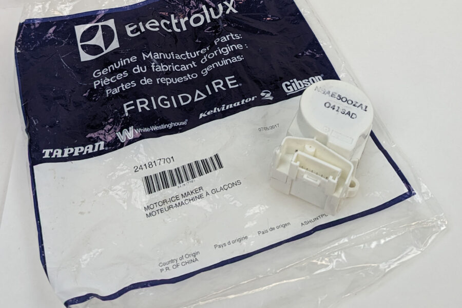 NEW Listing! FREE Shipping! Electrolux Genuine OEM Frigidaire 241817701 Refrigerator Ice Maker Motor