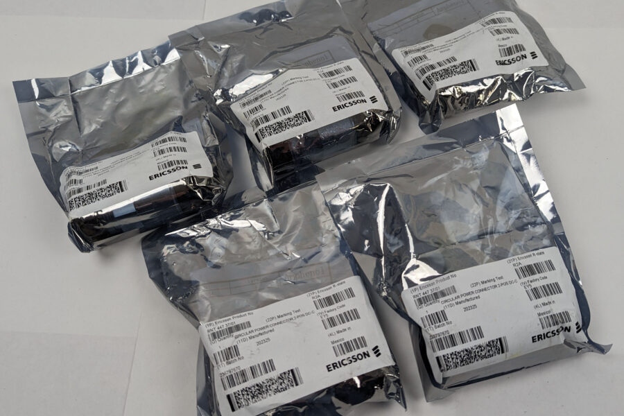 NEW Listing! FREE Shipping! 5 Ericsson Amphenol Power Adapter Connector 2Pin RNT 447 37/01 10-765936-Z2S NEW