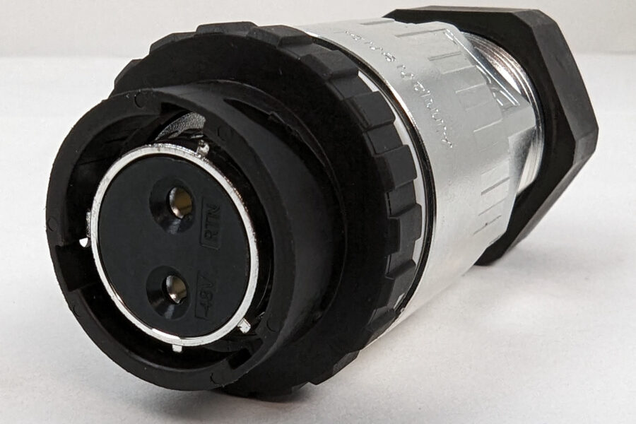 NEW Listing! FREE Shipping! Ericsson Amphenol Power Adapter Connector 2-Pin RNT 447 37/01 10-765936-Z2S NEW