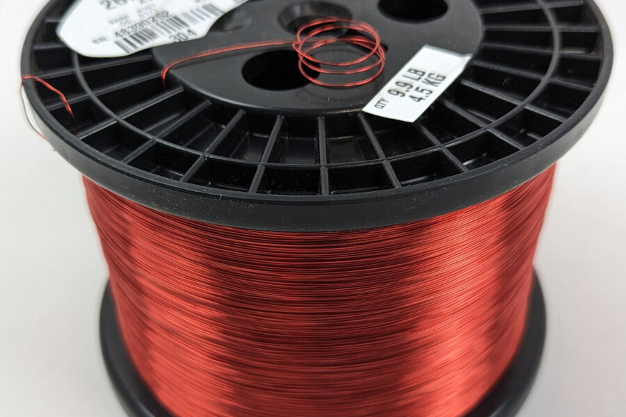 NEW Listing! FREE Shipping! Essex Magnet Wire C141XX00260001A Red 26AWG Soderon FS/155 9.9lbs NEW