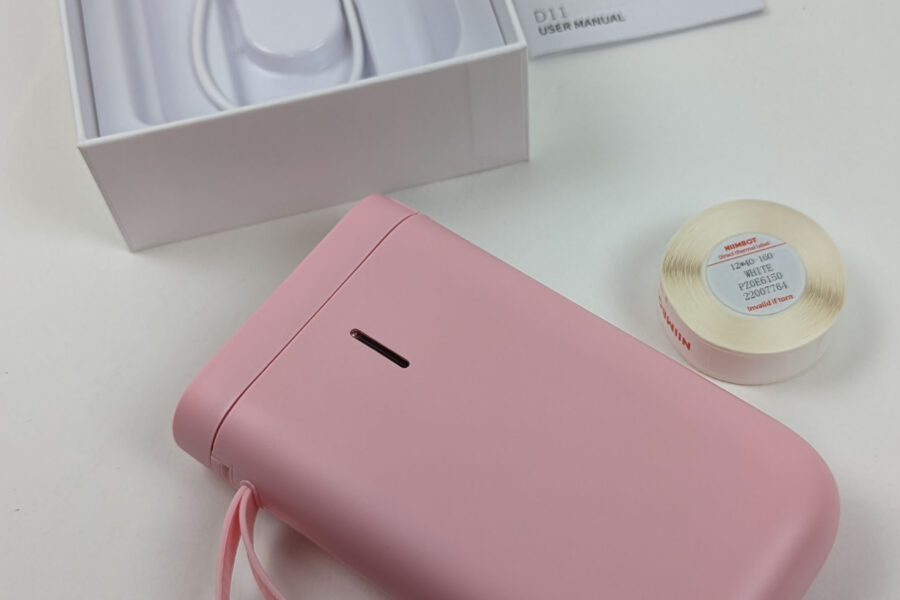 NEW Listing! FREE Shipping! Pink NIIMBOT D11 Label Maker Thermal Print w/Tape Wireless and Rechargeable NEW