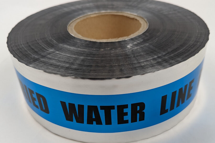 NEW Listing! FREE EXPEDITED PRIORITY MAIL Shipping! Detectable Tape Caution: Buried Water Line Below 5mil 3″x730ft FREE EXP SHIPPING