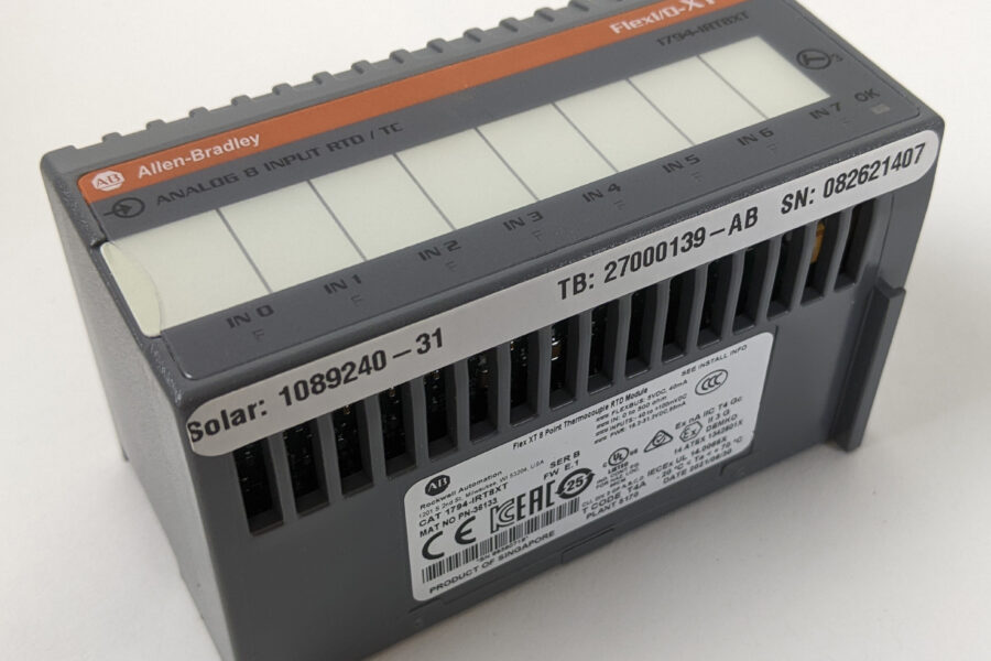 NEW Listing! FREE EXPEDITED PRIORITY MAIL SHIPPING! Allen-Bradley Rockwell Automation Flex XT 8 Point Analog Input Module 1794-IE8XT