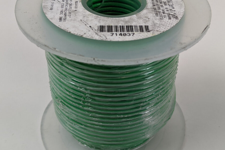 NEW Listing! FREE EXPEDITED PRIORITY MAIL Shipping! Alpha 891441 GR005 14AWG Stranded Hook Up Wire Green PVC 300V 100′ NEW