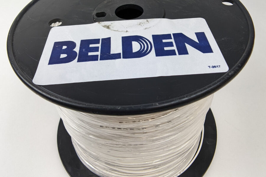NEW Listing! FREE EXPEDITED PRIORITY MAIL Shipping! Belden 83028 0091000 1000ft Hook-Up Wire PTFE 20AWG High Temp 200C White NEW