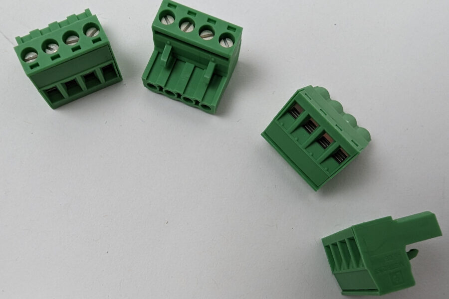 NEW Listing! FREE EXPEDITED PRIORITY MAIL Shipping! Terminal Block 1757035 Phoenix Contact 4 Position Pluggable 30-12 AWG 100pcs NEW