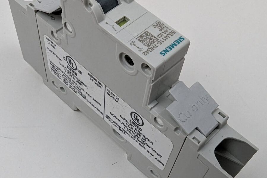 NEW Listing! FREE Shipping! Circuit Breaker Siemens 5SJ4115-7HG42 Miniature 1.6A 277Vac 60Vdc 1Pole 10kA NEW