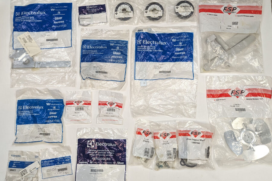 NEW Listing! FREE EXPEDITED PRIORITY MAIL Shipping! Lot of 18 Genuine Electrolux FSP Whirlpool Appliance Parts See Part#s Below
