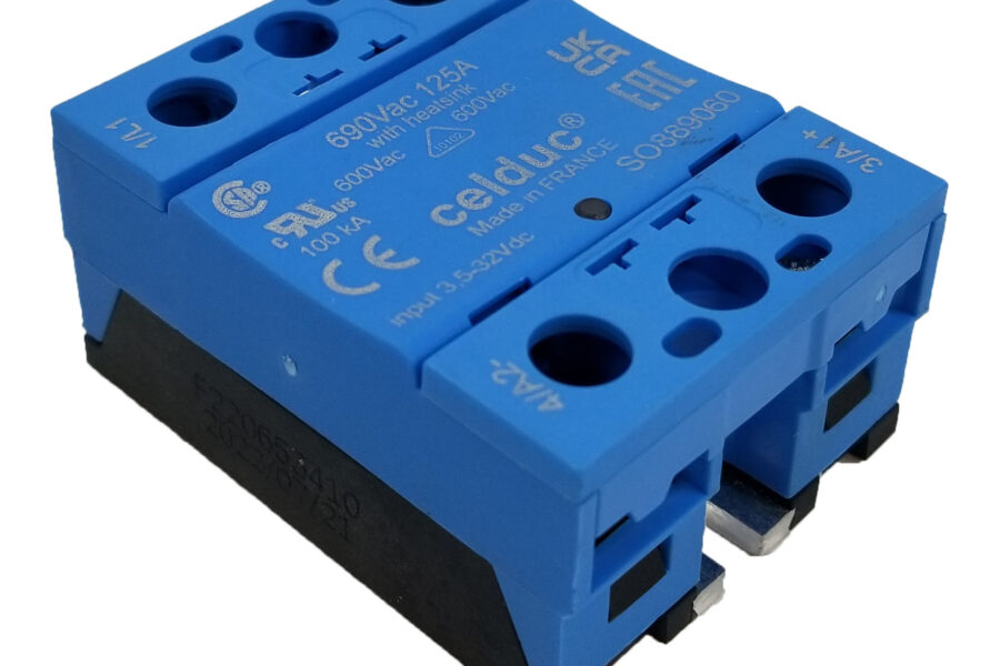NEW Listing! FREE EXPEDITED PRIORITY MAIL Shipping! Celduc SO889060 Solid State Relay 125A 24-690V Load 3.5-32Vdc Input SPST-NO NEW