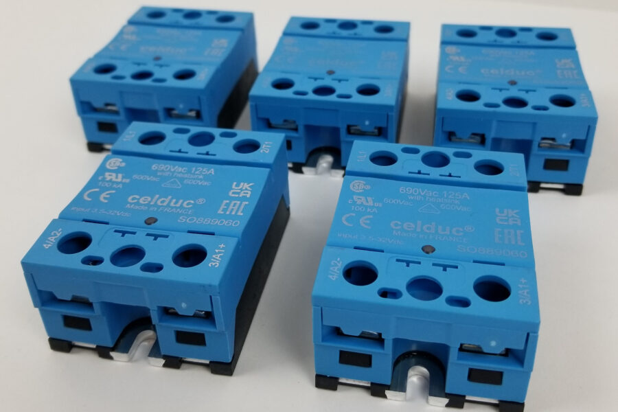 NEW Listing! FREE EXPEDITED PRIORITY MAIL Shipping! 5 Celduc SO889060 Solid State Relay 125A 24-690V Load 3.5-32Vdc Input SPSTNO NEW
