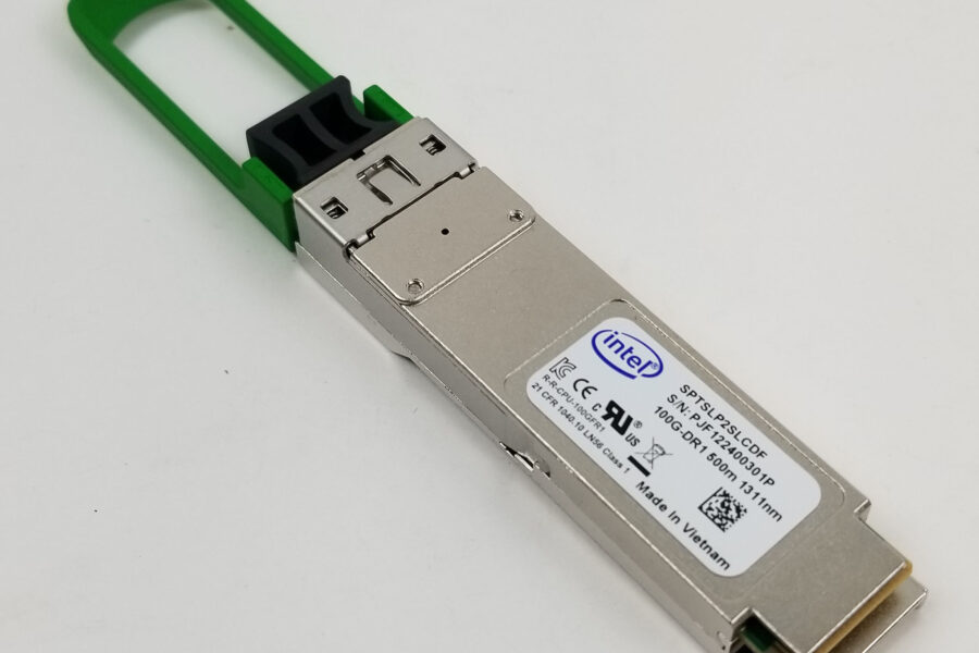 NEW Listing! FREE EXPEDITED PRIORITY MAIL Shipping! Intel SPTSLP2SLCDF Fiber Optic Transceiver Module 100G DR1 QSFP28 500M Reach NEW