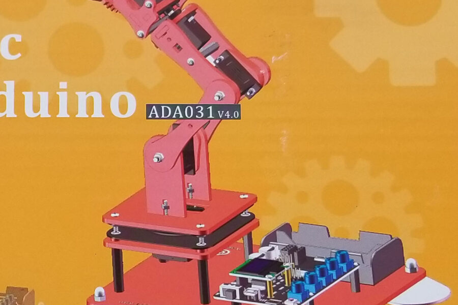 NEW Listing! FREE EXPEDITED PRIORITY MAIL SHIPPING! Adeept Robotic 5-DOF Arm Kit for Arduino DIY STEM Project Kit ADA031 V4.0 NEW