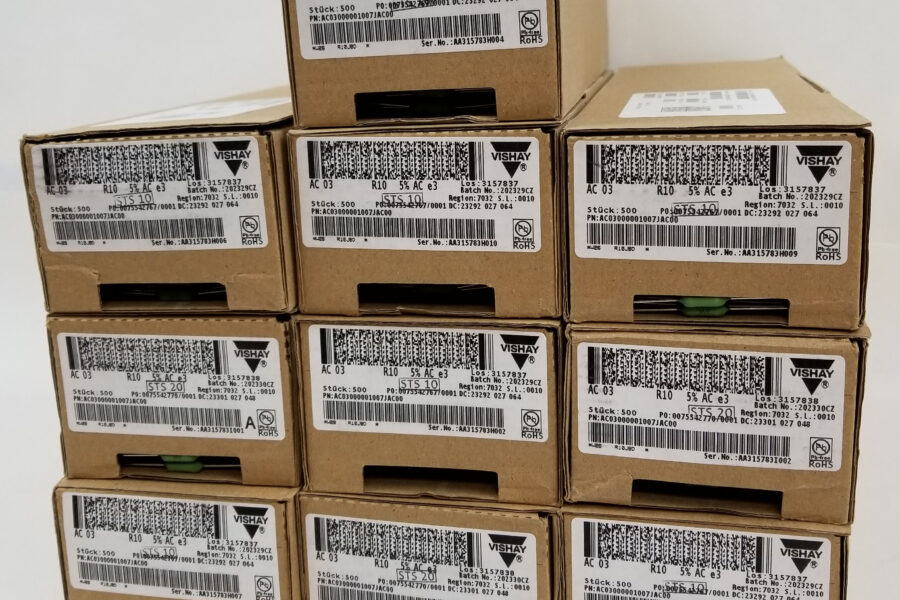 NEW Listing! FREE EXPEDITED PRIORITY MAIL SHIPPING! 5000 Vishay AC03000001007JAC00 Power Resistor 0.1 Ohm 3 Watt 5% Wirewound NEW