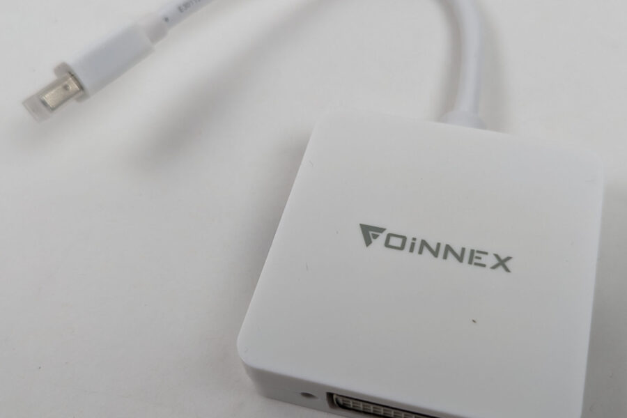 NEW Listing! FREE Shipping! FOINNEX 3-in-1 Mini DisplayPort/Thunderbolt to VGA HDMI DVI 4K Adapter MD-VHD10