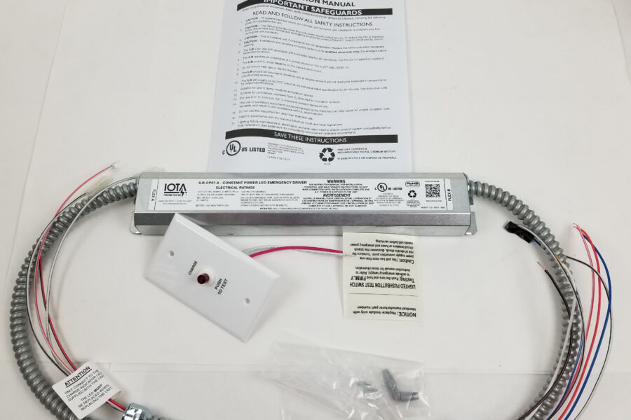 NEW Listing! FREE EXPEDITED PRIORITY MAIL Shipping! IOTA ILB-CP07-A Emergency LED Backup Driver Constant Power 7Watt 10-60V Output