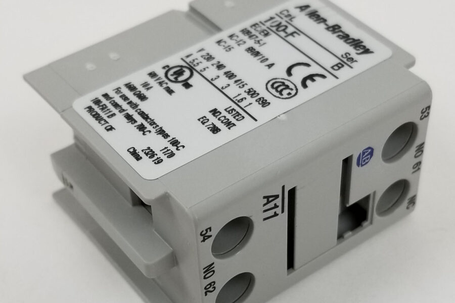 NEW Listing! FREE Shipping! Allen-Bradley 100-FA11 Auxiliary Contact 1 NO / 1 NC Contact Front Mounting NEW