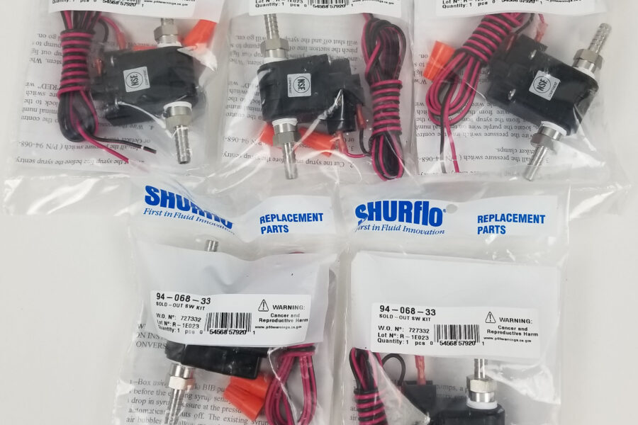 NEW Listing! FREE EXPEDITED PRIORITY MAIL Shipping! 5 Shurflo 94-068-33 Sold Out Switch Kit Stainless Steel Barb 48″ Wire & Nuts NEW