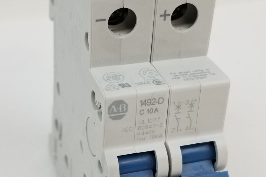 NEW Listing! FREE EXPEDITED PRIORITY MAIL Shipping! Allen-Bradley 1492-D2C100 Miniature Circuit Breaker 10A 2-Pole 440Vac 500Vdc NEW