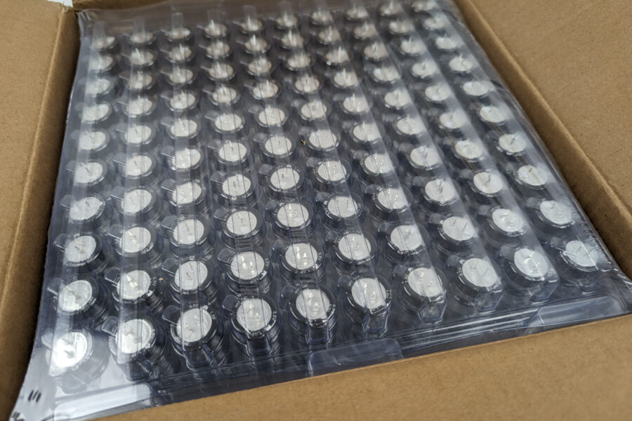 NEW Listing! FREE EXPEDITED PRIORITY MAIL Shipping! 1.0F Supercapacitor SCE5R5C105 Sruite 5.5V Radial Through Hole 500pcs NEW