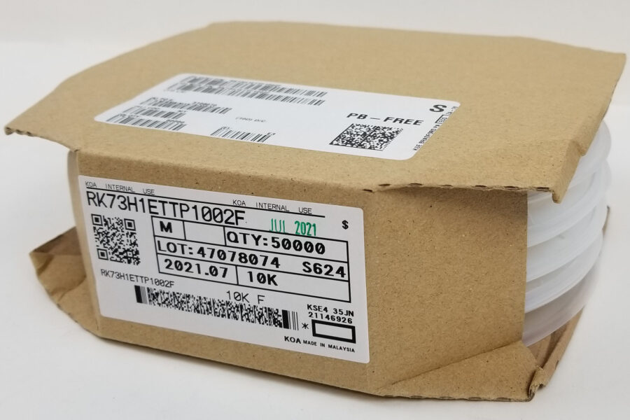NEW Listing! FREE EXPEDITED PRIORITY MAIL Shipping! 50K KOA Speer RK73H1ETTP1002F Resistor 10Kohms 0402 1/16W 1% SMD SMT Reel NEW