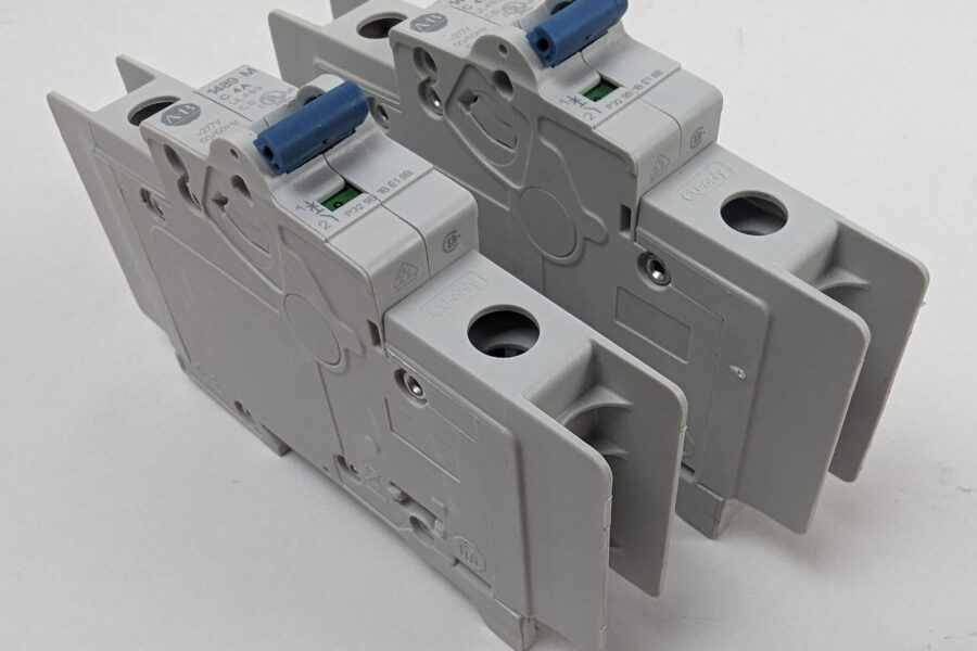 NEW Listing! FREE EXPEDITED PRIORITY MAIL Shipping! 2 Allen-Bradley 1489-M1C040 Miniature Circuit Breaker 4A 1Pole 240Vac 48Vdc NEW