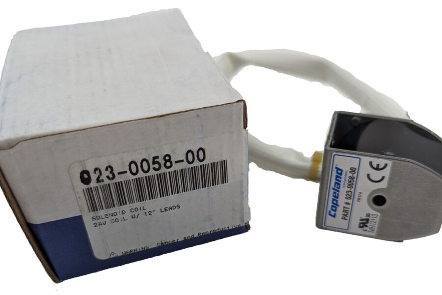 NEW Listing! FREE Shipping! Copeland 023-0058-00 Holding Solenoid Valve Coil 24V 11″ Leads NEW