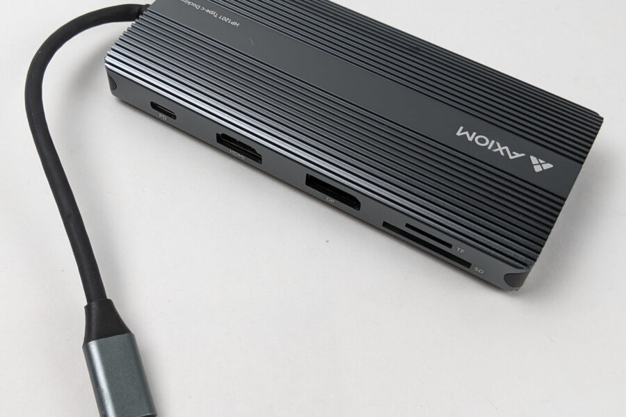 NEW Listing! FREE Shipping! Axiom Hub 12-in-1 USB-C Multiport Portable Adapter HDMI 12N1USBCHPV5CAXD-AX NEW