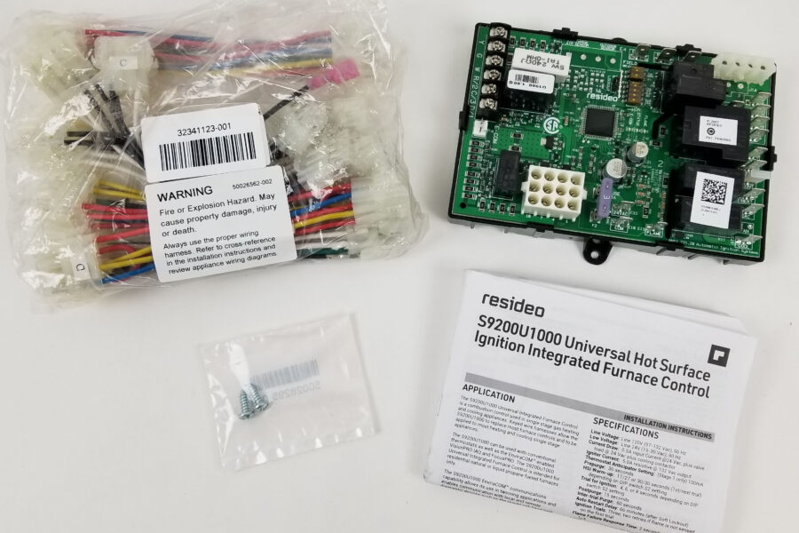 NEW Listing! FREE EXPEDITED PRIORITY MAIL Shipping! S9200U Resideo Furnace Control Universal Integrated S9200U100 Honeywell etc NEW
