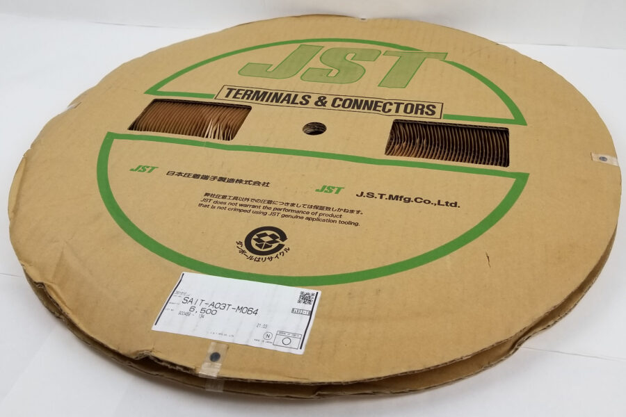 NEW Listing! FREE EXPEDITED PRIORITY MAIL Shipping! SAIT-A03T-M064 JST Automotive Connector Pins .064 Crimp Female 6500pc NEW