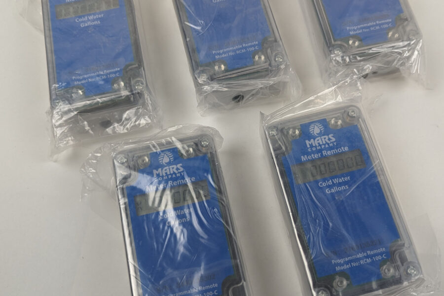NEW Listing! FREE EXPEDITED PRIORITY MAIL Shipping! 5 Mars Company RCM-100-C Meter Remote LCD Display Water Resistant Wall Mount NEW