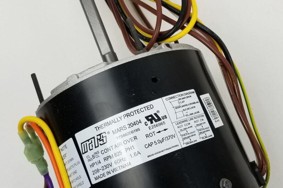 NEW Listing! FREE EXPEDITED PRIORITY MAIL Shipping! Mars 20404 Outdoor Condenser Fan HVAC Motor 1/4HP 825RPM 1 Speed 208-230Vac NEW